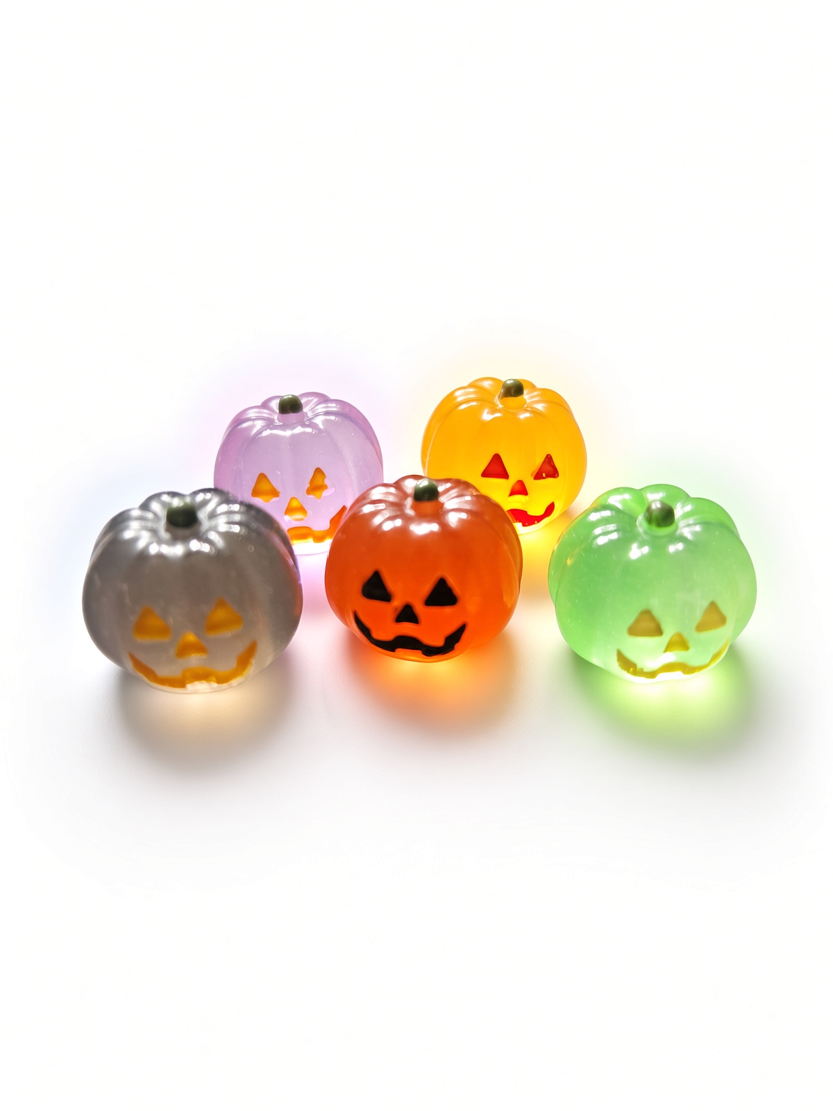 Halloween Glow Mates Glow in the Dark Animals – Cute Collectible Toy set in Pink Carry Case - Image 9